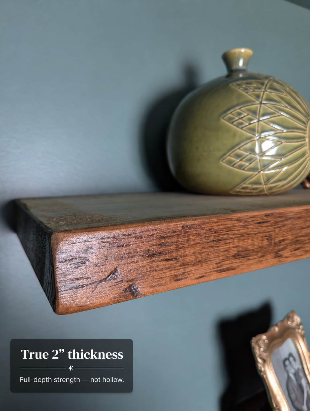 True 2 Inch Shelf Profile Detail
